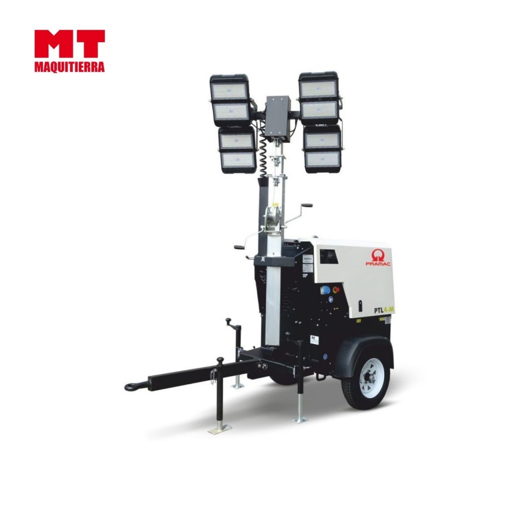 TORRE DE ILUMINACIÓN DIESEL PRAMAC PTL4